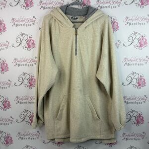 Pavo sweater vintage hoodie cream white Beige Hooded Pullover